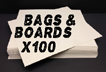 8x10 Photo Backing Boards & Photo Bags (x100 each)