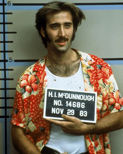 Cage, Nicholas [Raising Arizona] Photo