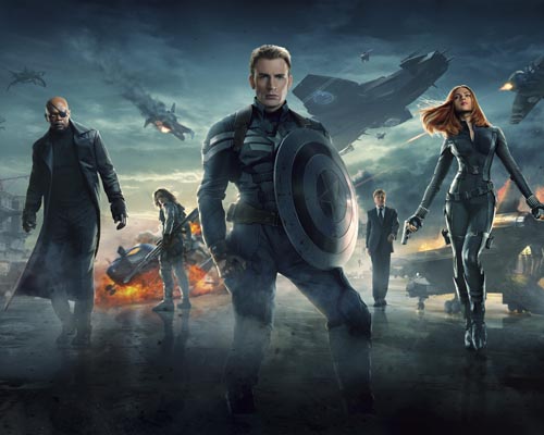 Captain America The Winter Soldier [Cast] Photo