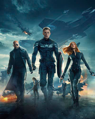 Captain America The Winter Soldier [Cast] Photo