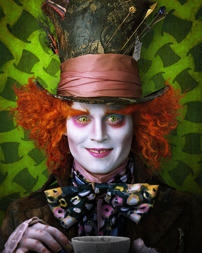 Depp, Johnny [Alice in Wonderland] Photo