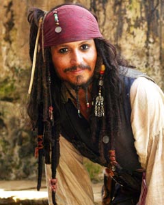 Depp, Johnny [Pirates of the Caribbean] Photo