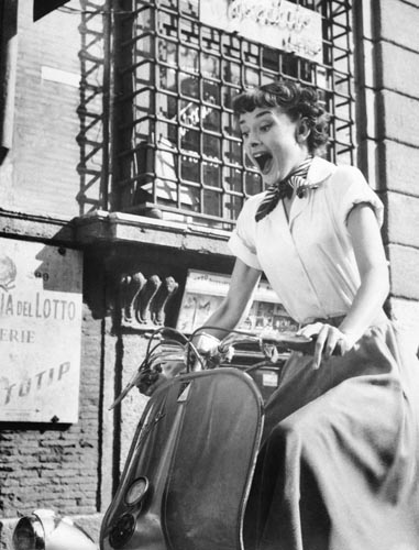 Hepburn, Audrey [Roman Holiday] Photo