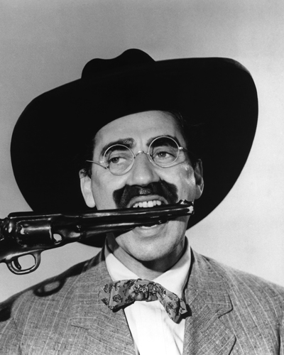 Marx, Groucho [Go West] Photo