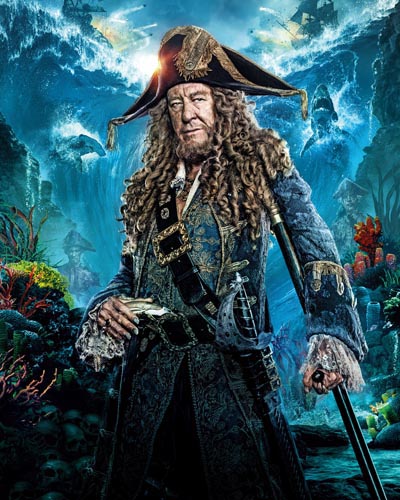 Rush, Geoffrey [Pirates of the Caribbean: Dead Men Tell No Tales] Photo