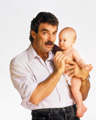 Selleck, Tom [3 Men and A Baby] Photo