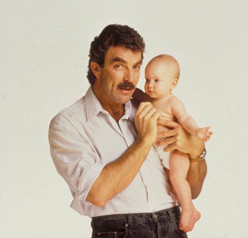 Selleck, Tom [3 Men and a Baby] Photo