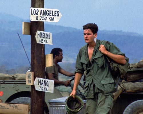 Sheen, Charlie [Platoon] Photo