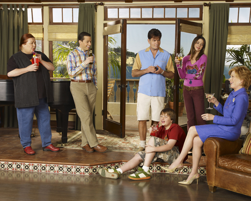 Two and A Half Men [Cast] Photo